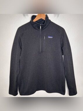 Patagonia Better Sweater 1/4-Zip black large
